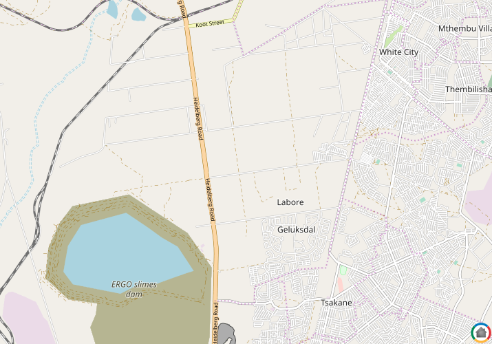 Map location of Withok Estates